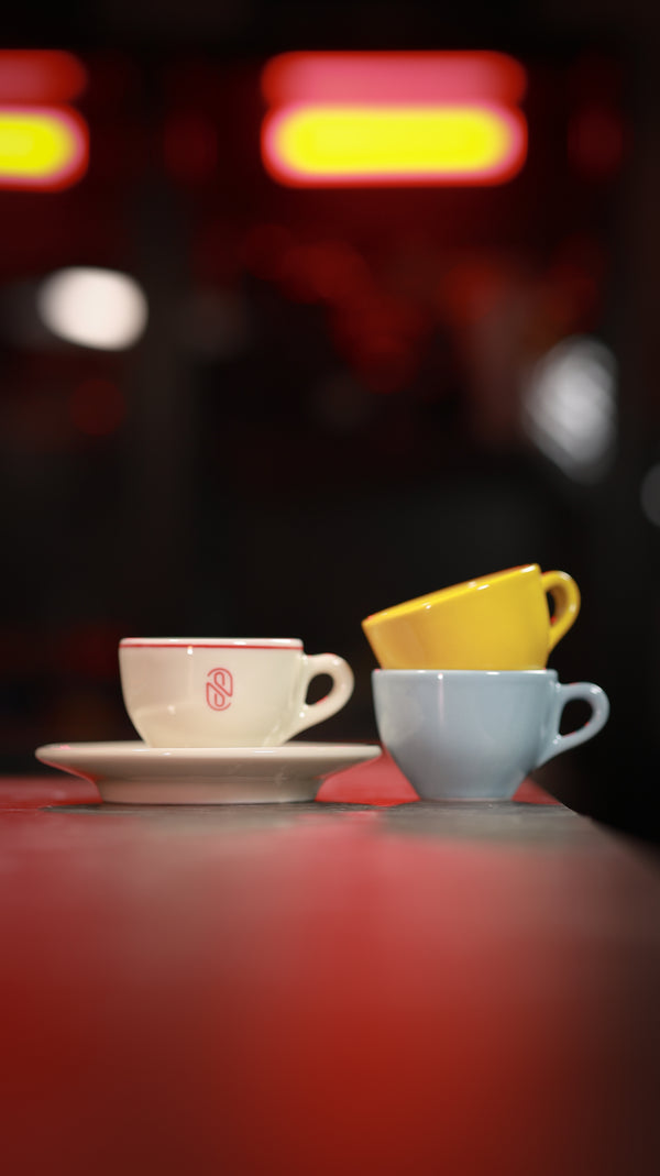 Perugia Porcelain Espresso Cup and Saucer 65ml - IPA