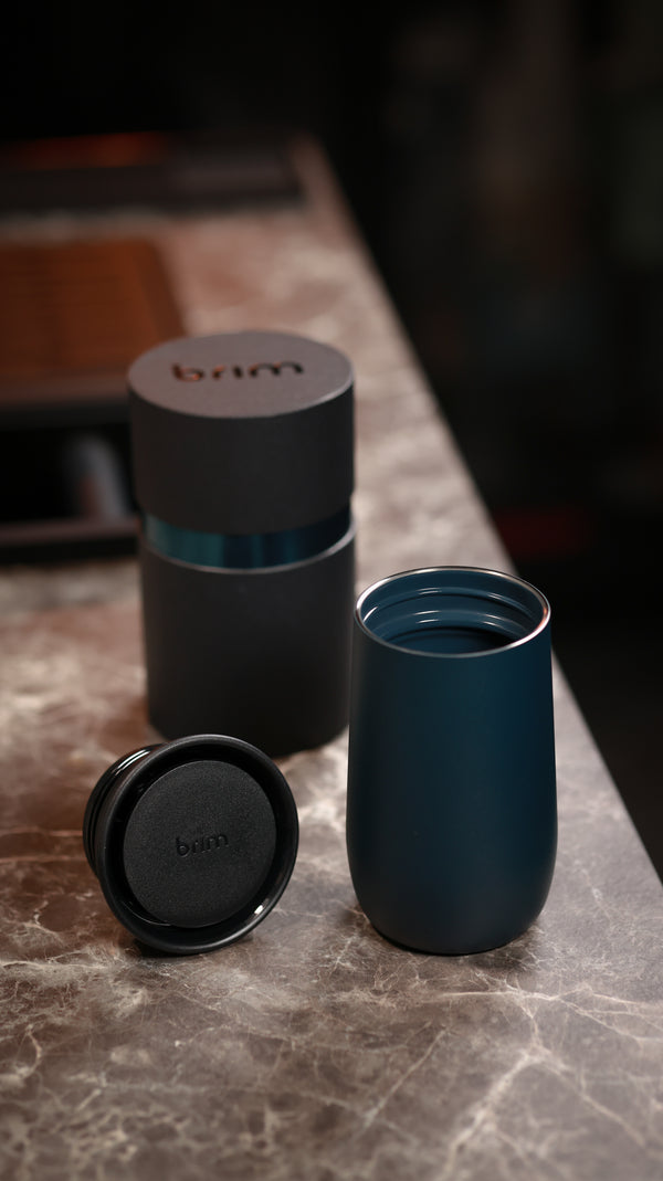 Atlas 10oz Ceramic Interior Reusable Cup - Brim