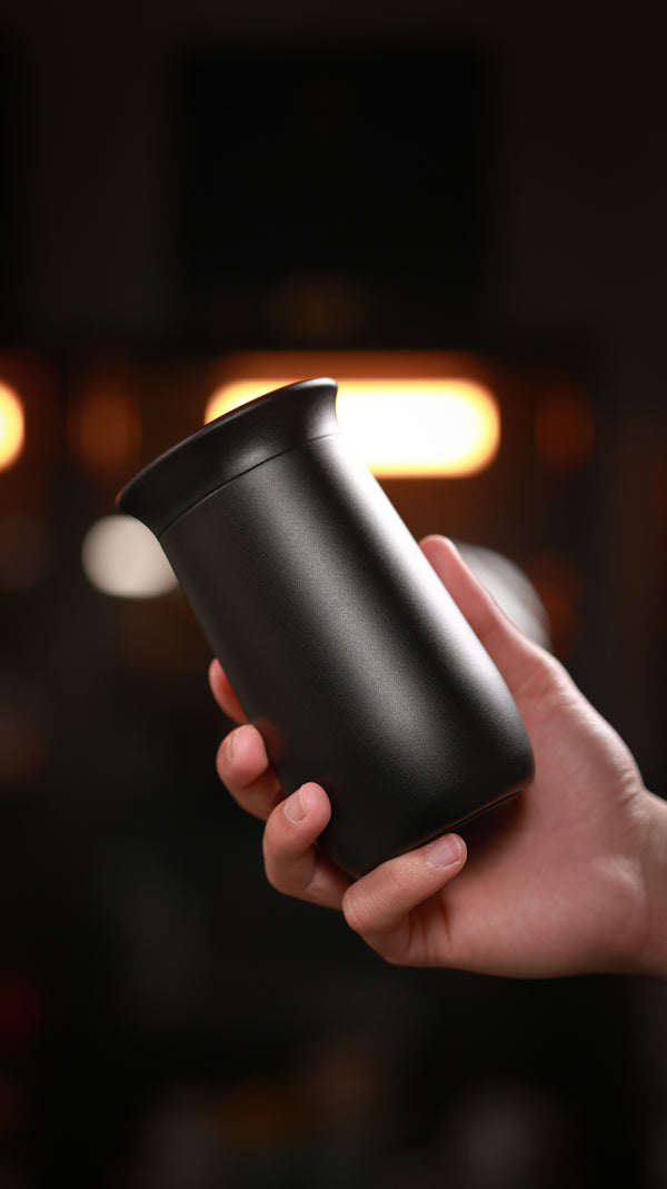 Shadow 10oz Ceramic Interior Reusable Cup - Brim
