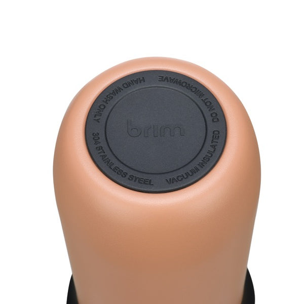 Amber 10oz Ceramic Interior Reusable Cup - Brim