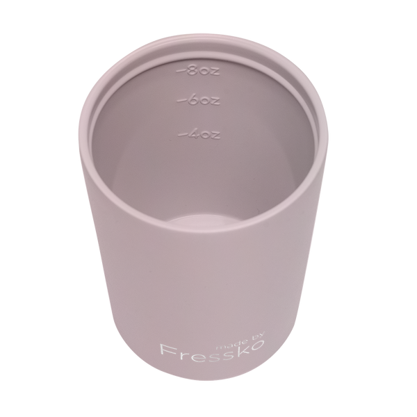 Lilac Ceramic Interior Reusable Cup - Fressko