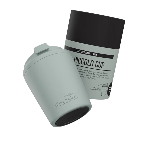 Piccolo Sage 4oz Stainless Steel Reusable Cup - Fressko