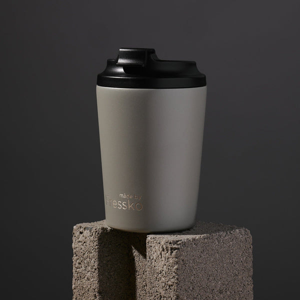 Slate Ceramic Interior Reusable Cup - Fressko