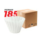 Wave Shape Coffee Paper Filter 185 Box - Pourmate