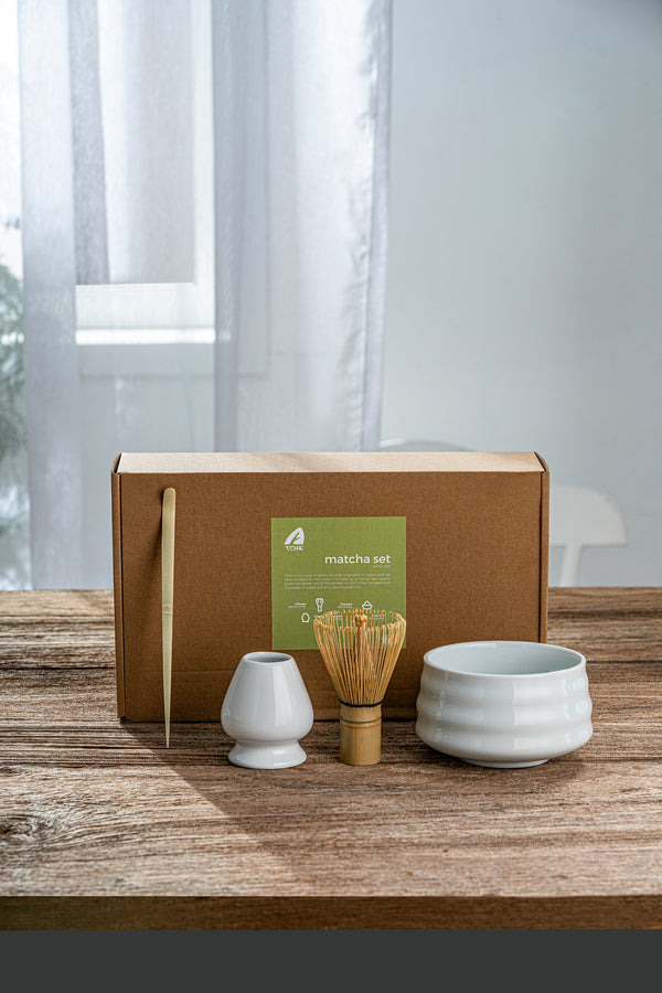 White Matcha Set - TCHA