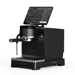 LITA Black Semi Automatic Coffee Machine - Wendougee