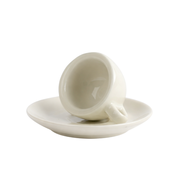 Napoli Porcelain Espresso Cup and Saucer - IPA | Specialty Hub