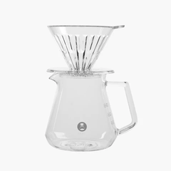 Crystal Eye Brewer Set Glass Dripper 01 - TIMEMORE