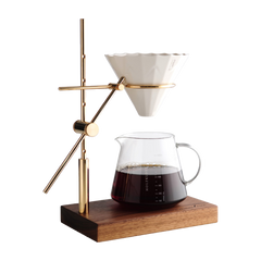 Line Dripstand S GOLD Full SET 01 - HOLZKLOTZ - Specialty Hub