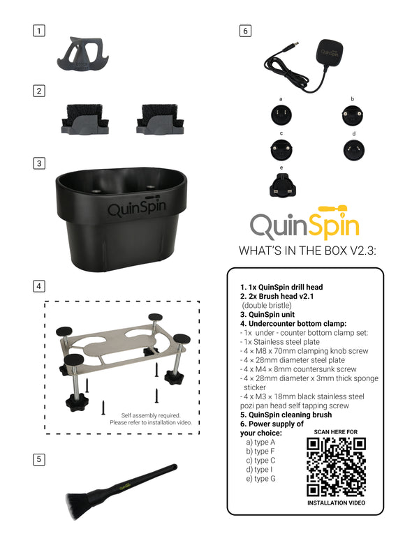 Portafilter Cleaner V2.3 - QuinSpin