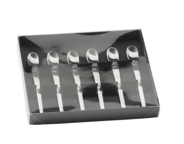 Set of 6 Stateliness Steel Espresso Spoons - Joefrex - Specialty Hub