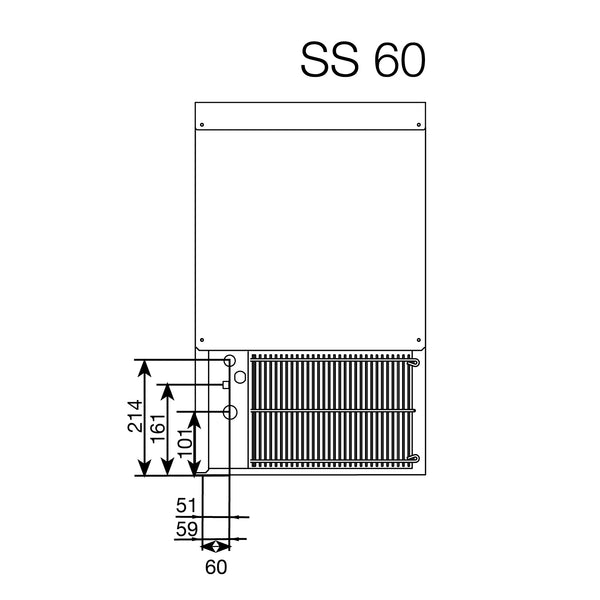 Ice machine SSM 60 - Euroice - Specialty Hub