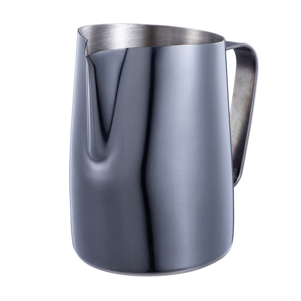 Space Black Sharp Milk Pitcher 420 ml - Tache - Specialty Hub