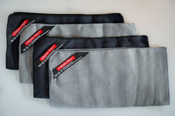 Barista Micro Cloth 4 Pack - Crema Pro - Specialty Hub