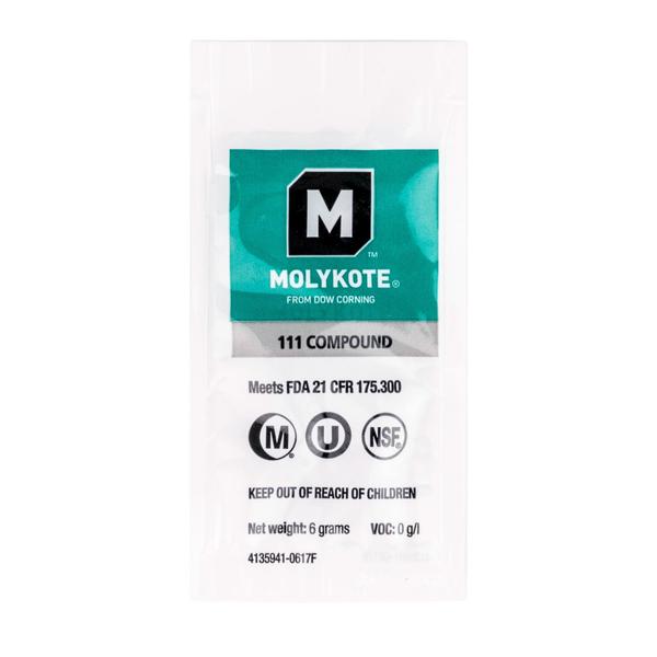 Food Grade 111 Lubricant -  6 gram package  - Molykote - Specialty Hub