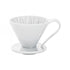 Flower Dripper 4 cups white  - Cafec - Specialty Hub