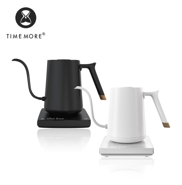 Fish Electric Kettle White 600 Ml - Timemore - Specialty Hub