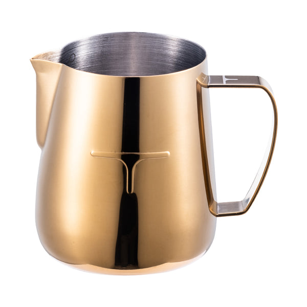 Gold Shrap Milk Pitcher 380ml Pitcher - Tache - Specialty Hub