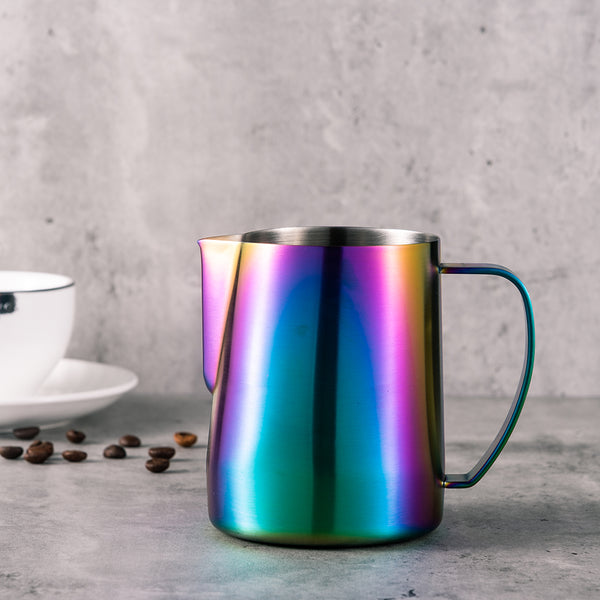 Rainbow Shrap Milk Pitcher 600ml Pitcher - Tache - Specialty Hub