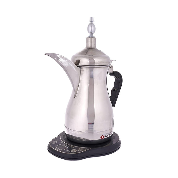 Silver Saudi Coffee Machine - Gulf Dalla - Specialty Hub