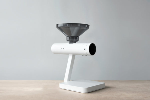 ORION Bean Doser MATTE WHITE- Acaia - Specialty Hub