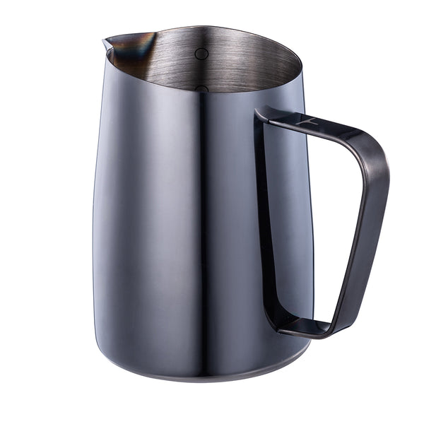 Space Black Sharp Milk Pitcher 420 ml - Tache - Specialty Hub