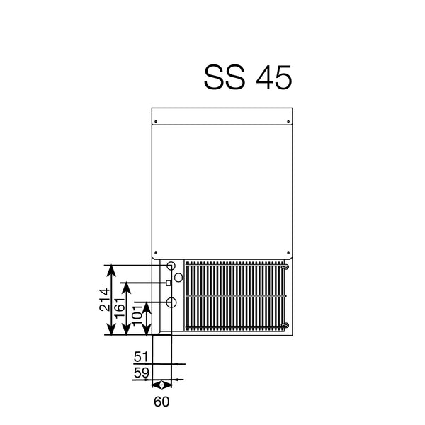 Ice machine SSM 45 - Euroice - Specialty Hub