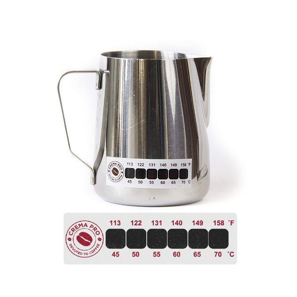 Milk Pitcher Stick on Thermometer - Crema Pro - Specialty Hub