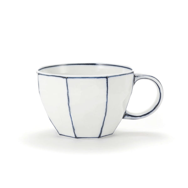 Blueline Cappuccino Cup - The Moon Jar - Specialty Hub