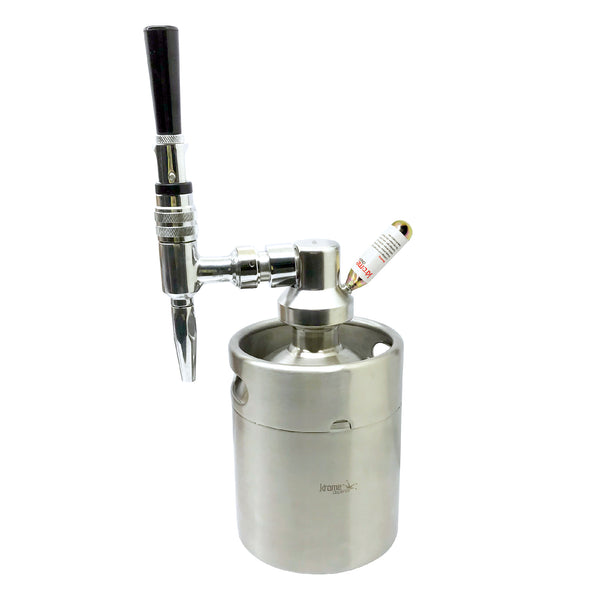 C3026 - Stout Tap system with 2-liter Keg - Krome - Specialty Hub