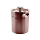 C2208 - 2 Liter Mini Keg - PVD Coated - Krome